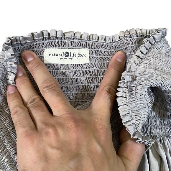 Natural Life Silver Daisy Skort - XS/S - Picture 2 of 3